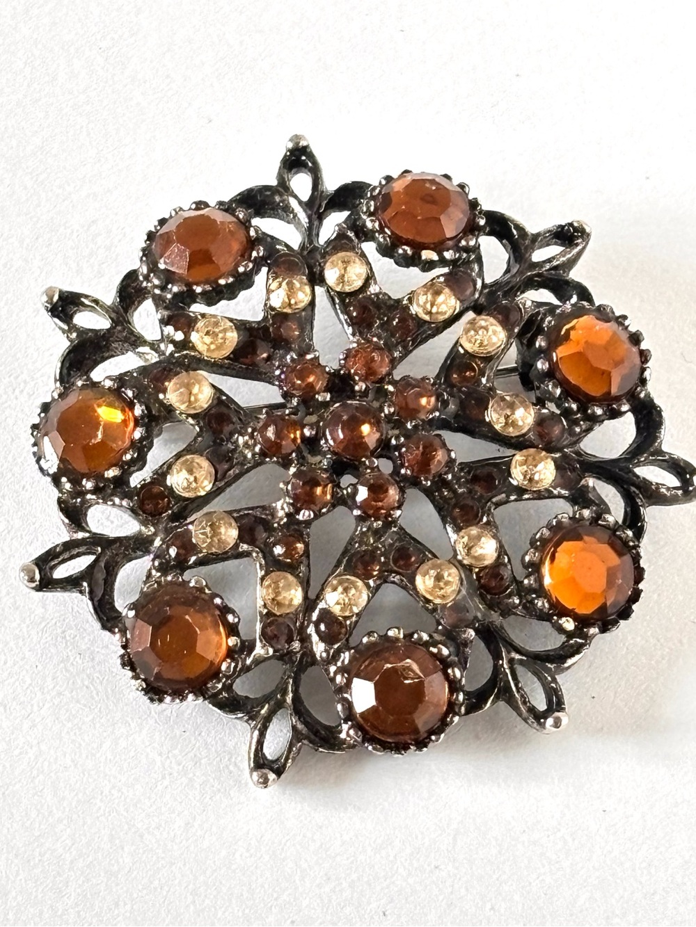 Retro Russian Brooch Made In USSR Vintage